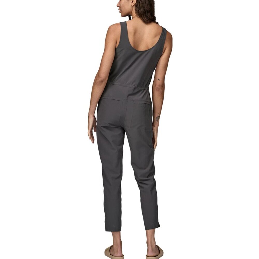 Patagonia Gray V-Neck Jumpsuit - Picture 3 of 9
